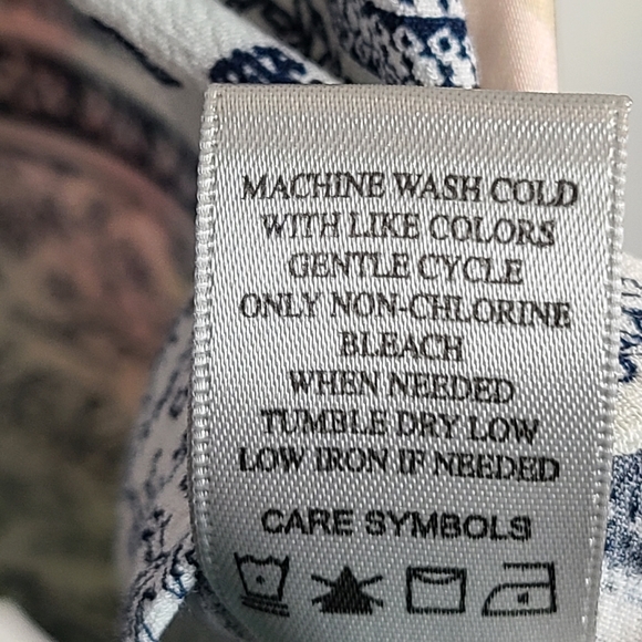 Vincente Tunic Top Flowy Comfy Floral - Picture 11 of 11